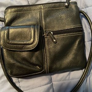 Black Tignanello crossbody